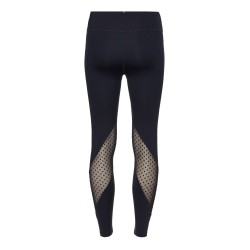 Women's leggings Tommy Hilfiger HW Flock Mesh Mix Legging - desert sky