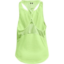 Women's top Under Armour Womens UA Tech™ Vent Tank - lemon neon