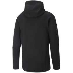 Men's Jumper Puma Evostripe Full Zip Hoodie - puma black