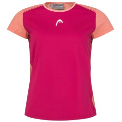 Women's T-shirt Head Tie-Break T-Shirt - mulberry