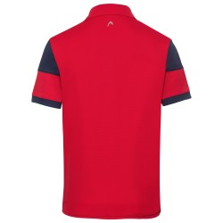 Men's Polo T-shirt Head Ace Polo Shirt M - dark blue/red