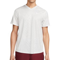 Men's T-shirt Nike Court Dri-Fit Victory Novelty Top - photon dust/white