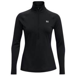 Women's jumper Under Armour Women's ColdGear Authentics 1/4 Zip - black/white