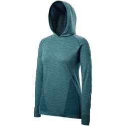 Women's jumper Wilson W F2 Seamless Hoody - brittany blue/corsair