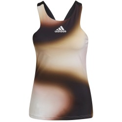 Women's top Adidas Mel Y Tank W - black/sandy beige met/white