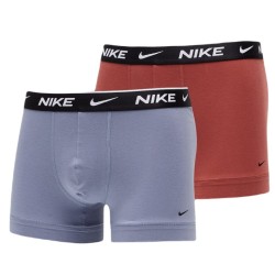 Men's Boxers Nike Everyday Cotton Stretch Trunk 2P - ashen slate/canon rust