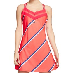 Women's dress Nike Court Dress PS NT - laser crimson/blackened blue