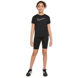 Girls' T-shirt Nike Dri-Fit One SS Top GX G - black/white