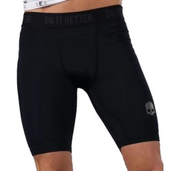 Men’s compression clothing Hydrogen Second Skin Shorts Man - black/melange