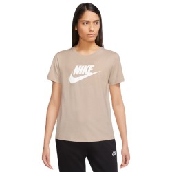 Women's T-shirt Nike Sportswear Essentials T-Shirt - sanddrift/white