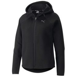 Women's jumper Puma Evostripe Full Zip Hoodie - black