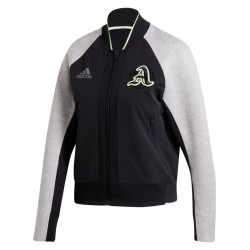 Women's jumper Adidas NY Womens V.City Jacket - black