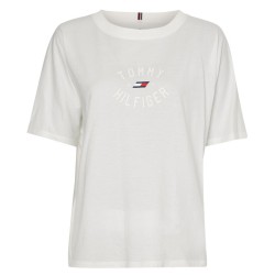 Women's T-shirt Tommy Hilfiger Relaxed Graphic Tee - ecru