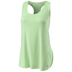 Women's top Wilson W UL Kaos Tank - paradise green/white