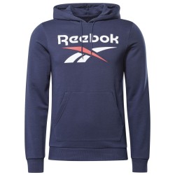 Men's Jumper Reebok Identity Big Logo Hoodie - vector navy