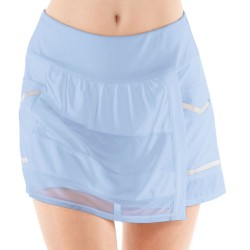 Women's skirt Lucky in Love Tech Performance Long Cargo Mesh Skirt - placid