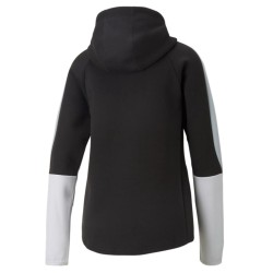 Women's jumper Puma Evostripe Full Zip Hoodie - puma black