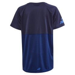 Boys' t-shirt Babolat Play Crew Neck Tee Boy - estate blue