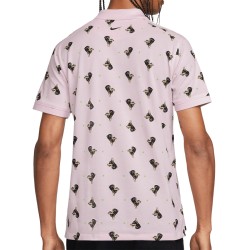 Men's Polo T-shirt Nike Print Slim Polo - pink foam
