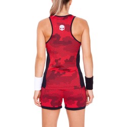 Women's top Hydrogen Tech Camo Tank Top - red camouflage