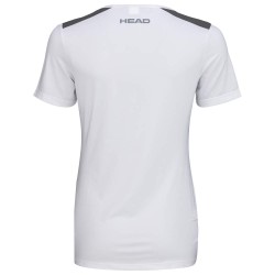Women's T-shirt Head Club 22 Tech T-Shirt W - white/dark blue