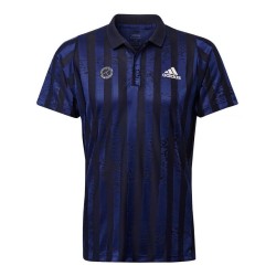 Men's Polo T-shirt Adidas Freelift Polo ENG M - legend ink/white