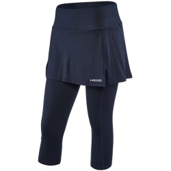 Women's skirt Head Club 3/4 Tights Skort - dark blue