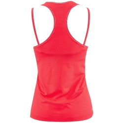 Women's top Lotto Superrapida III W Tank PL - red fluo