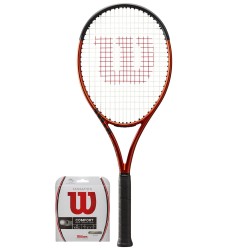 Tennis racket Wilson Burn 100LS V5.0 - strung