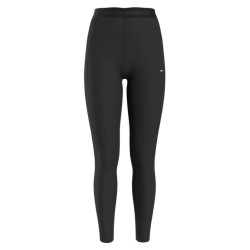 Women's leggings Tommy Hilfiger HW Branded Tape Ess Legging 7/8 - black