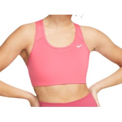 Women's bra Nike Swoosh Bra Non Pad - sea coral/white