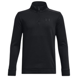 Boys' jumper Under Armour Boys' Armour Fleece 1/4 Zip - black