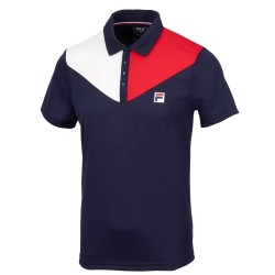Men's Polo T-shirt Fila US Open Nilo Polo - navy