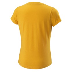 Girls' T-shirt Wilson Love Earth Tech Tee - saffron