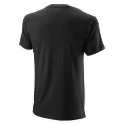 Men's T-shirt Wilson Padel Script Cotton T-Shirt II - black