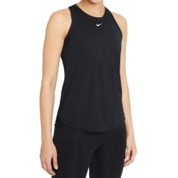 Women's top Nike Dri-Fit One Tank W - black/white