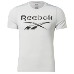 Men's T-shirt Reebok Workout Ready Activechill Tee M - pure grey