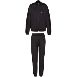 Tracksuit EA7 Woman Jersey Tracksuit - black python