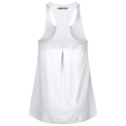 Girls' T-shirt Head Agility Tank Top - white/print perf