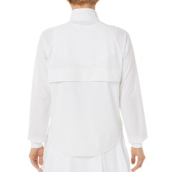 Women's jumper Asics Womens Match Jacket - brilliant white