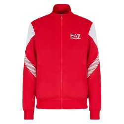 Men's Jumper EA7 Man Jersey Sweatshirt - racing red