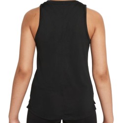 Girls' T-shirt Nike Dri-Fit One Training Tank - black/white