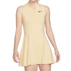 Women's dress Nike Court Dri-Fit Victory Tennis Dress W - pale vanilla/black