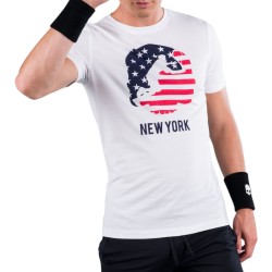 Men's T-shirt Hydrogen City Cotton Tee Man - white/new york