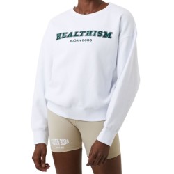 Women's jumper Bj_rn Borg Stockholm Boyfriend Crew - brilliant white