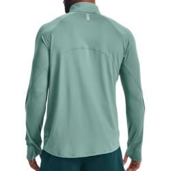 Men's Jumper Under Armour Men's UAQualifier Run 2.0 1/2 Zip - fresco green/black