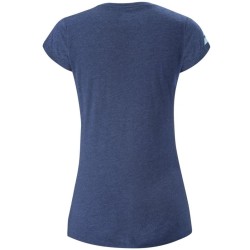 Women's T-shirt Babolat Exercise Glitter Tee W - estate blue heather