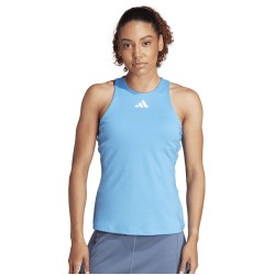Women's top Adidas Club Tennis Y-Tank - blue brust