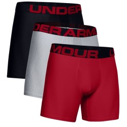 Men's Boxers Under Armour Tech 6in 3 Pack - black
