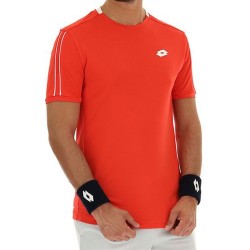 Men's T-shirt Lotto Squadra II Tee PL - cliff red
